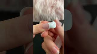 White French #nailart #asmr