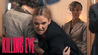 Dasha Crashes The Wedding! | Killing Eve