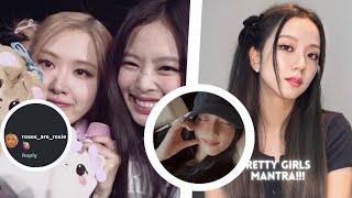 Jisoo Going viral For her *Barefaced* Rosé Showed Support to Jennie's Pretty Girls MANTRA*Blackpink*