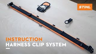 STIHL ADVANCE X-Flex | Harness clip system | Tutorial