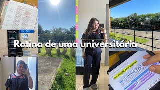 ROTINA DE UMA UNIVERSITÁRIA #18 | Dia de aula (apresentação de seminário), estágio e estudos✨⚖️