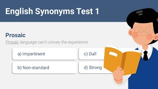 English Synonyms Test (Part 1)