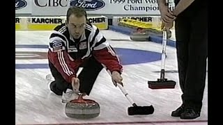 1999 World Men's Curling Championship Semifinal - Stoughton vs Hürlimann