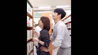 One spring night behind the scene, Han Ji min and Jung Hae in