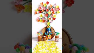 DIY krishna craft | Janmashtami special #shortvideo #shorts #diy #janmashtami