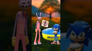 Jax & Sonic talking about Catnap | Poppy Playtime chapter 4 #sonic #catnap