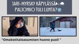 LUMIMYRÄKKÄÄ JA MUUTA ELÄMÄÄ ❄️💪🏻