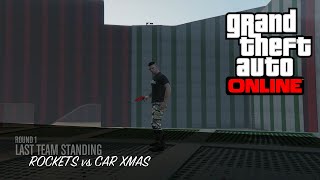 Grand Theft Auto Online:ROCKETS vs CAR XMAS