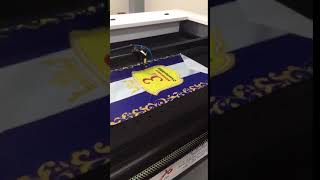 Vision Laser Machine for cutting Cycling Apparel (jhx laser)