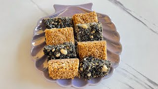 MakarSankranti special Til vadi | Sesame seeds vadi|White & black sesame seeds vadi |Winter special!