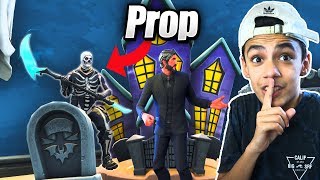 Pretending To Be Halloween Prop In Fortnite! (FUNNY)