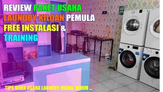 FREE INSTALASI & TRAINING PAKET USAHA LAUNDRY KILOAN CIANJUR JAWA BARAT