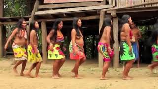 Dancing with the Kayapo in Kuben Kran Ken village