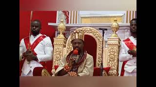 THE OLU OF WARRI, HIM  OGIAME ATUWATSE III,  marks FIRST CORONATION ANNIVERSARYV SPEAK