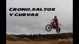 dia 5 de cursillo,saltos,curvas y crono