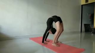 ARTISTIC YOGA Solo by Siddhi Kulkarni Age 13  ArtisticYogaCup 2020 AMATEUR-INDIA Federation of India