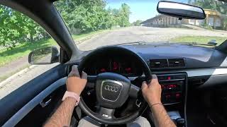 2005 Audi A4 B7 S Line 2 0 TDI PD 140HP  0 100  POV Test Drive #1722