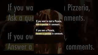 Q&A for Starting a Pizzeria