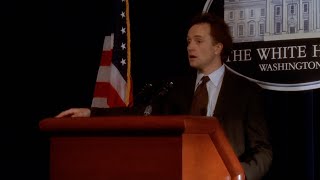 josh lyman being a silly little guy for 6 minutes