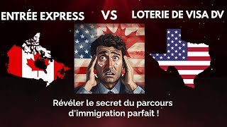 ENTRÉE EXPRESS ou LOTERIE DE VISA DV