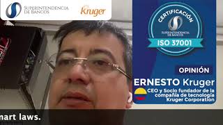 Opinión Ernesto Kruger sobre la ISO 37001 obtenida por la SB