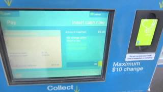 Topping-up a Myki card