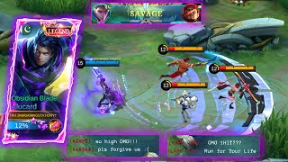 This is How You Delete The Enemies With 1 Hit | 26Kills Savage Gameplay | Mobile Legends Bang Bang