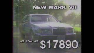 1985 Mira Vista Lincoln Mercury Merkur commercial