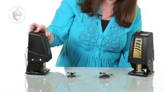 Changing an Insert in a Motorized Electric Embosser – Acorn Sales