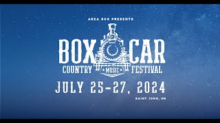 Boxcar Country Music Festival Lineup 2024