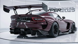 The All-New 2025 Dodge Viper: A Supercar Revolution#DodgeViper #Dodge2025