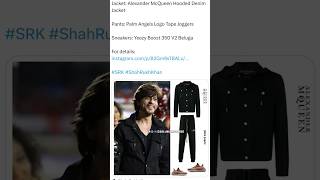 Shah rukh khan outfit cost😱#shorts #viral #youtubeshorts