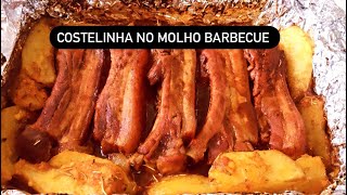 COSTELINHA NO MOLHO BARBECUE #costelinhadeporco #outback @sandrinhanacozinha2194