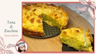 Torta Salata di Zucchine Light con Yogurt Greco /RICETTA SEMPLICE/ Senza Glutine/