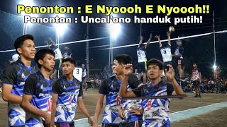 Penonton: E Nyoooh E Nyoooh! Kara-Dewangga-Tepo-Zidan Ft Bolo Ruwet vs Noah Jaya / BVC BATIK CUP 1