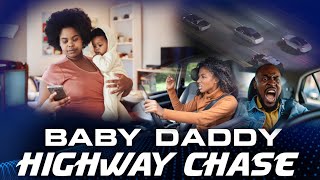 Sorry Baby Daddy Is Chased On The Highway By His Two Baby Mamas While Streaming Live