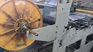 self-closing bag making machine