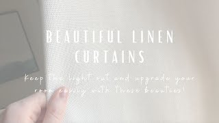 Luxurious Ivory Linen Curtains Review - Elevate Your Home Decor!