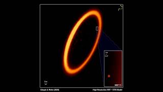 #Hubble Movie Captures Protoplanetary Collision in Fomalhaut Star System #shorts #hubbletelescope