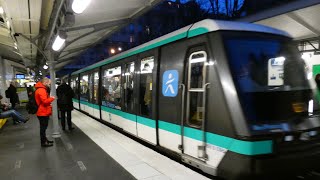 Premier MP89CC (n°48) en service sur la ligne 6 du métro parisien