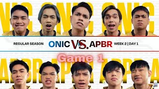 AP BREN VS ONIC PH GAME 1 | MPL-PH S12 | WEEK 2 DAY 1 #mobilelegends #mplseason12 #pinaslangmalakas