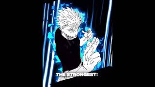 The Strongest (gojo satorou) - jjk edit ||.|| #jujutsukaisen #shorts #gojo #sukuna #anime #foryou