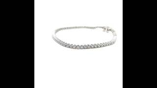 1.02ctw F VS2 Tennis Diamond Bracelet