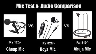 Mic Test and Comparison 2021 (watch this before Buying a Microphone)