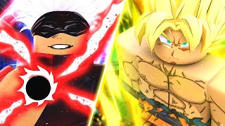 Goku VS Gojo! These NEW Anime Roblox Cutscenes are FIRE🔥