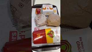 Mc Donalds in India | Indian food blogger #shorts #ytshorts #viral