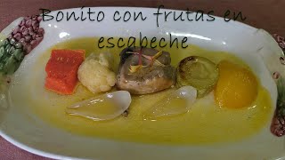 BONITO CON FRUTAS EN ESCABECHE | Receta perfecta para verano