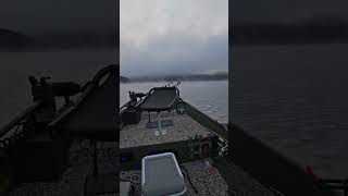 Lowe 1648 foggy Raystown Lake