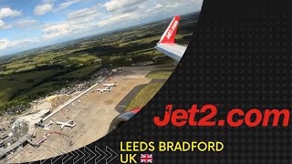 Boeing 737-800 GO AROUND! FULL VIDEO | Jet2 | Palma de Mallorca to Leeds Bradford | 16/06/2024