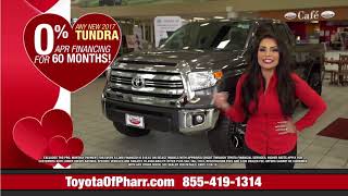 Love is in the Air at Toyota of Pharr "Tundra"